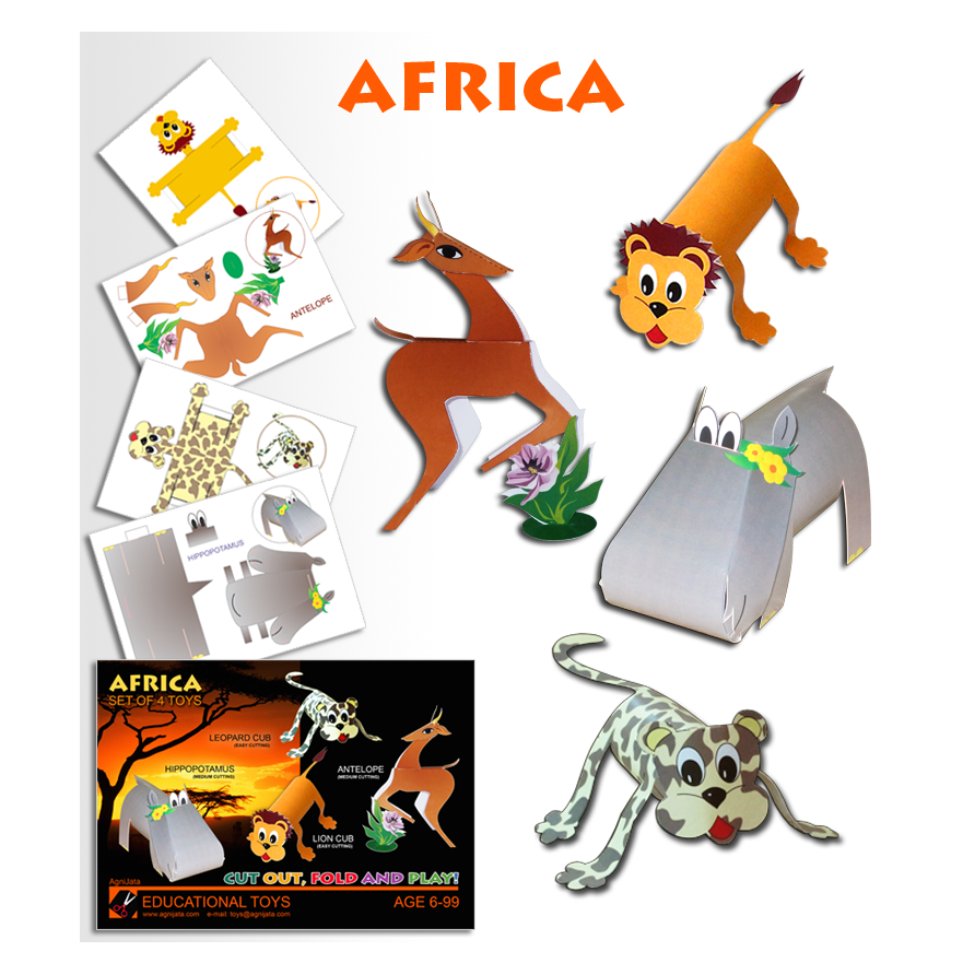 Agnijata Educational Toys - Africa Craft Set