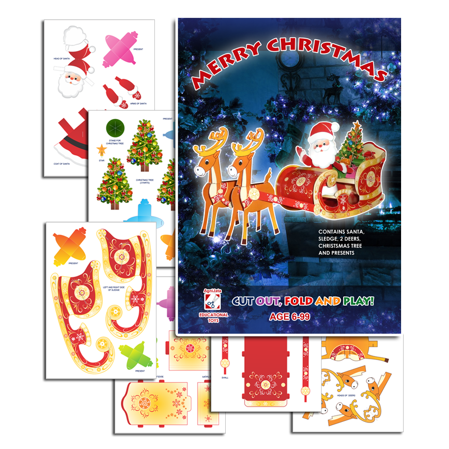Agnijata Educational Toys - Merry Christmas Set