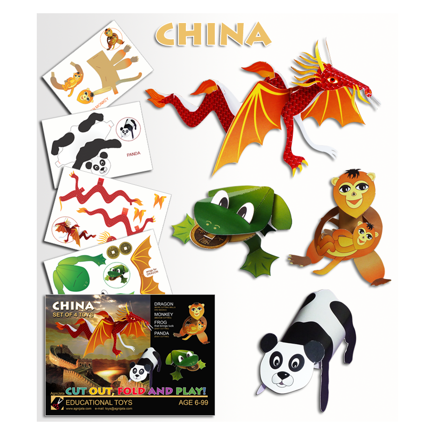 Agnijata Educational Toys - China Craft Set